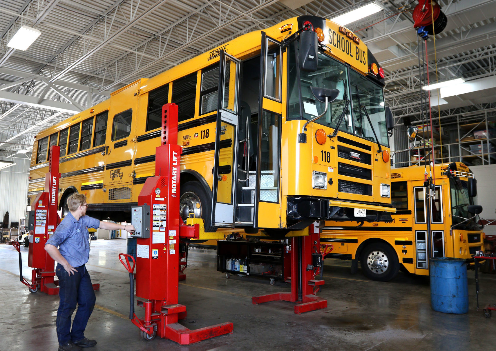 Driving the big yellow Some school bus companies short on drivers