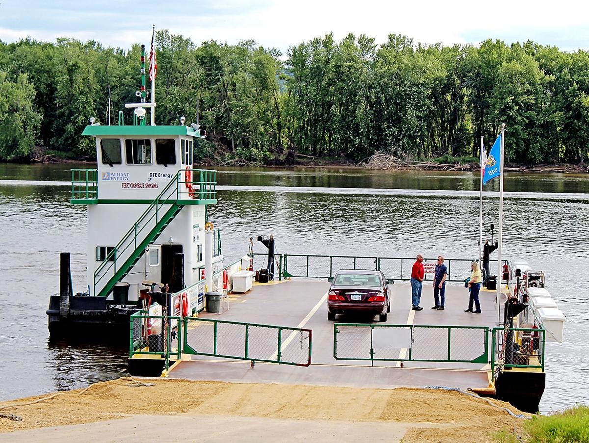 Crossing the Mississippi Cassville is home to one of 11 remaining public ferries on Old Man