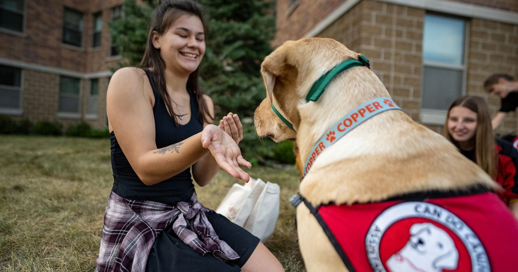 UWRF students reflect on graduation of assistance dogs from Falcon FETCH program - Vimarsana News