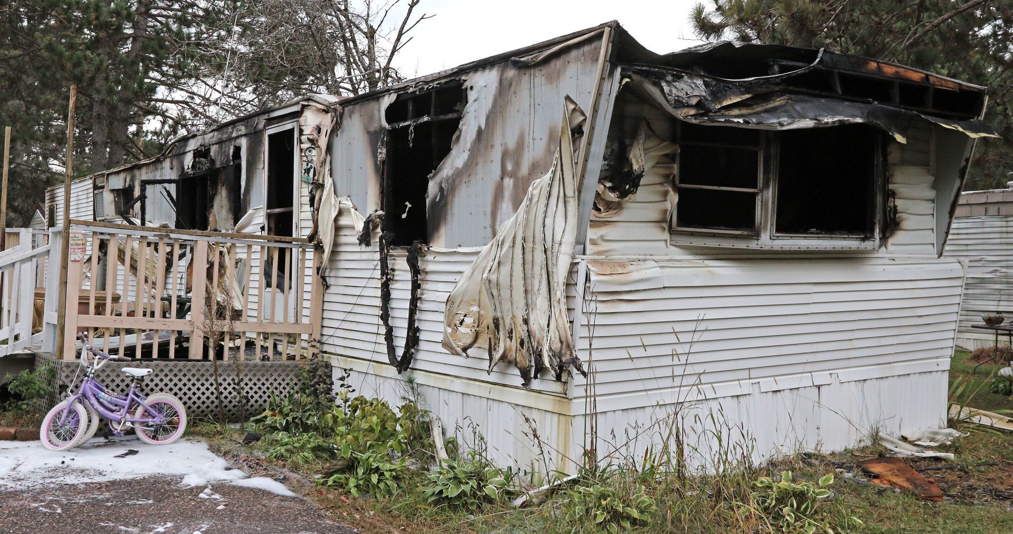 Fire Destroys Mobile Home, Damages Another | Front Page ...