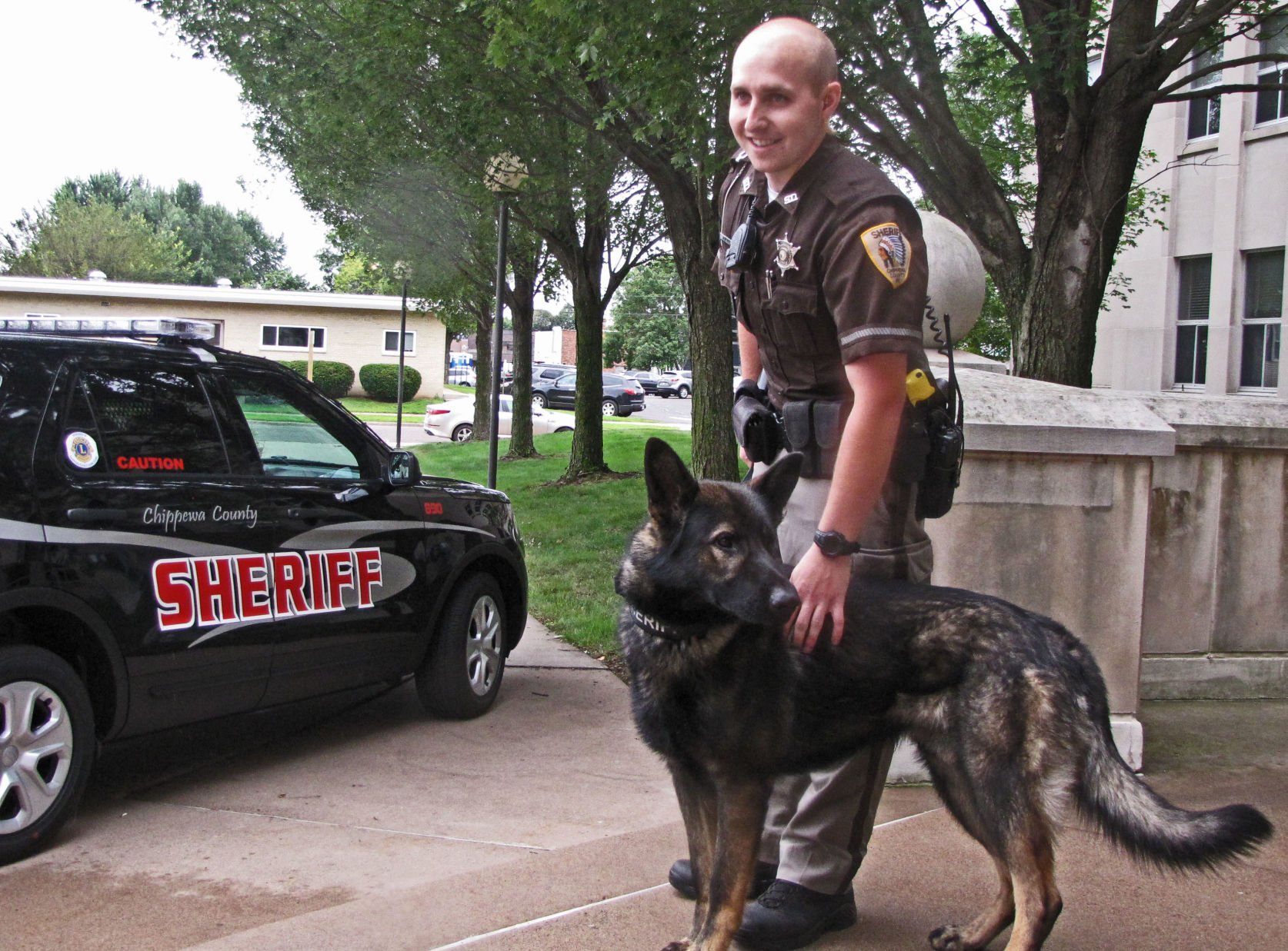 K 9 joins Chippewa County sheriff s office Front Page