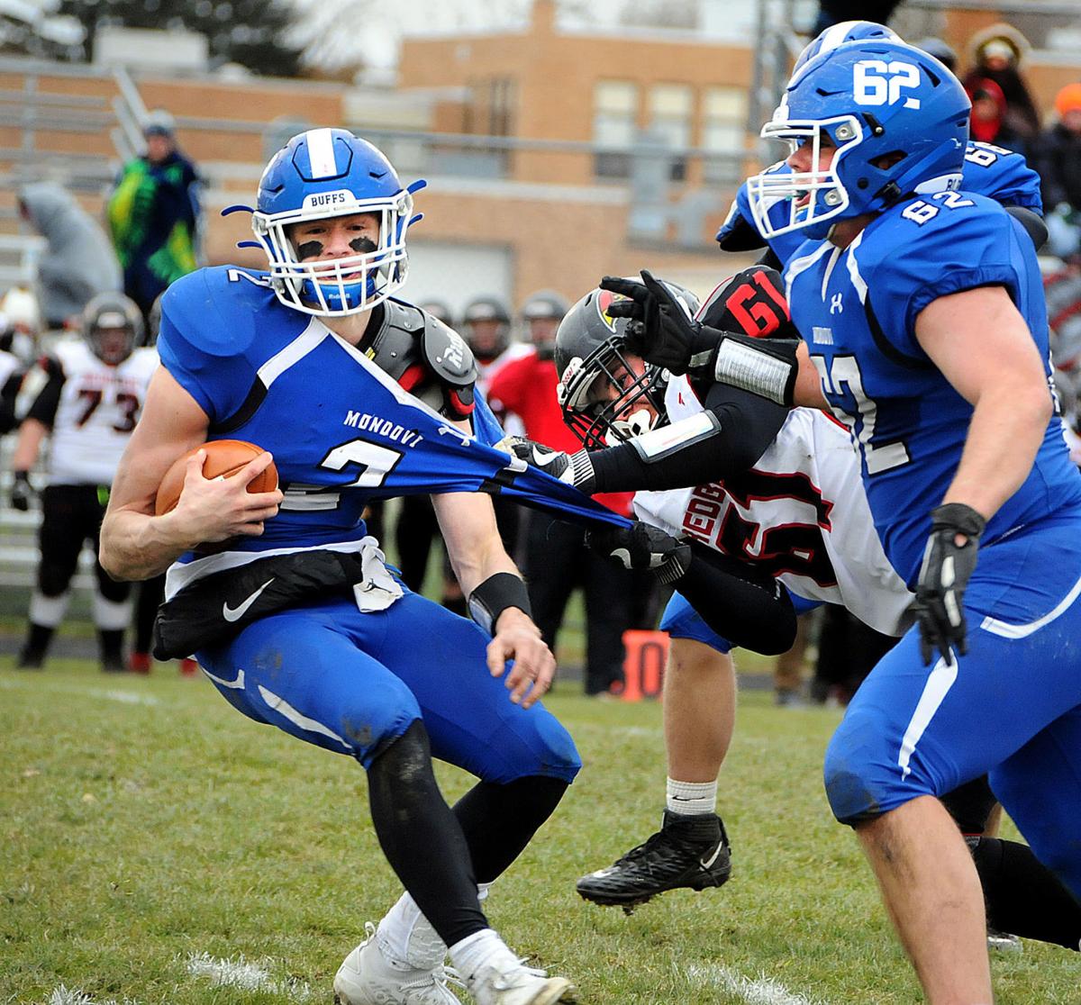 Prep football playoffs Mondovi's defense, runners strong again in