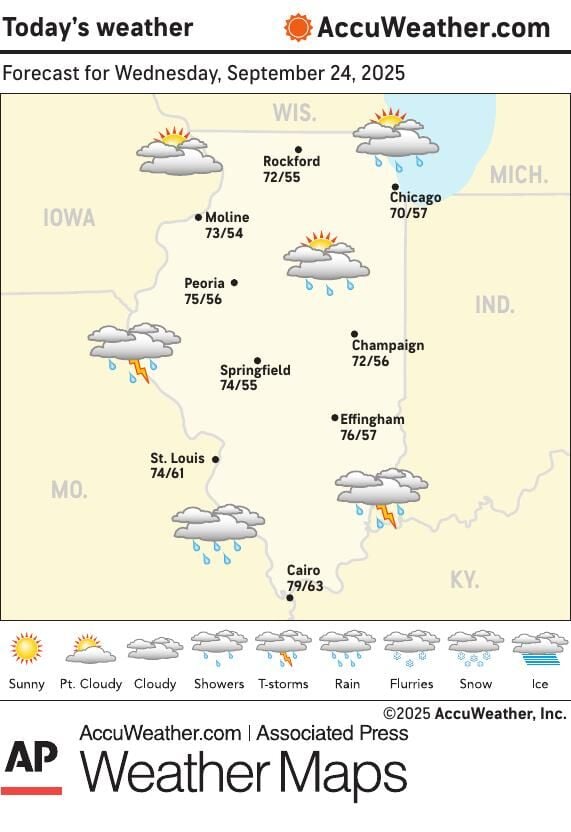 AP BB IL0924 WEATHER MAP
