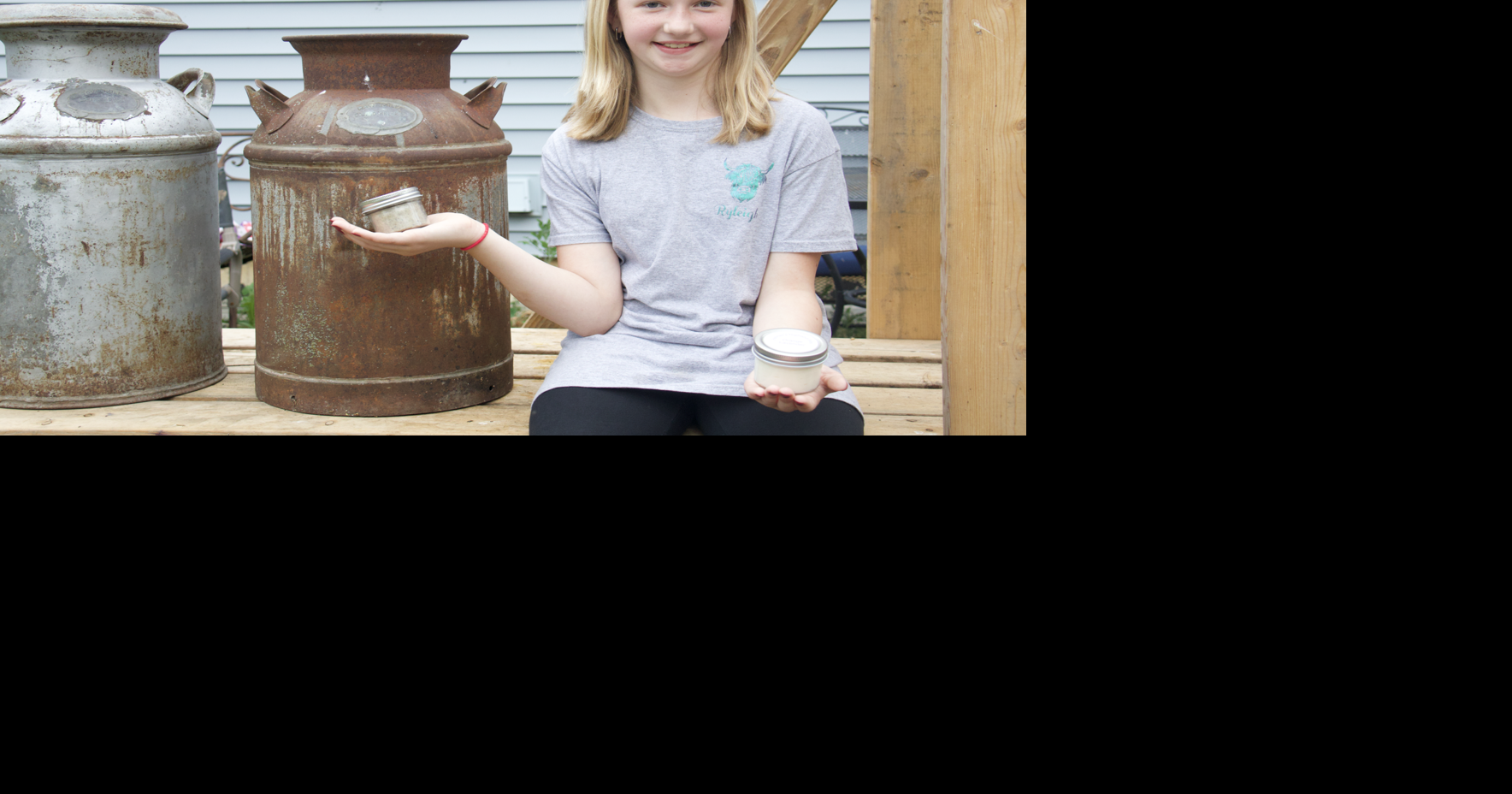 Ryleigh Heiman turns goat milk into natural soaps, lotions, candles