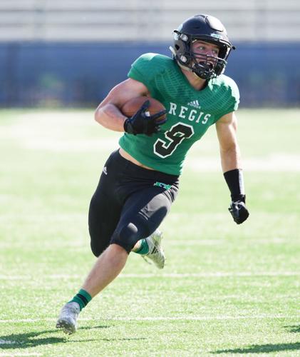 Prep football: Regis tested, but pull away from Durand | Sports ...