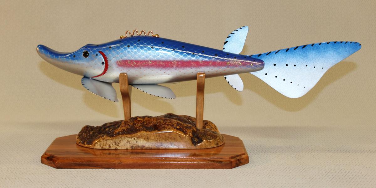 Decades Of Decoys George Schmidt Has Been Carving Sturgeon Spearing Decoys Since 1955 Outdoors Leadertelegram Com
