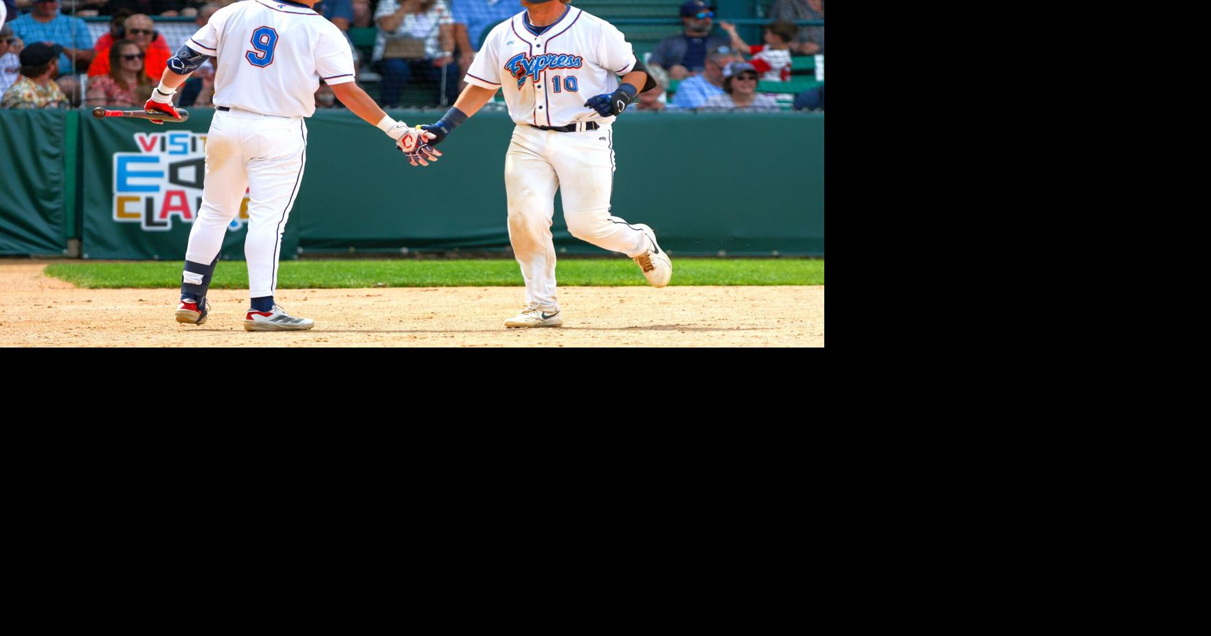 Brock blasts two homers as Express collect 18 hits in win
