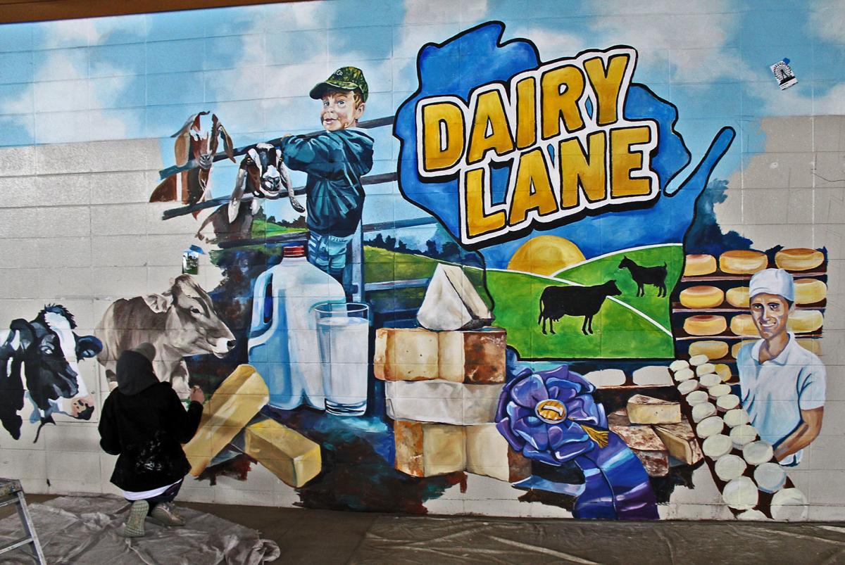 Dairy Lane mural to be unveiled at Wisconsin State Fair Park Country