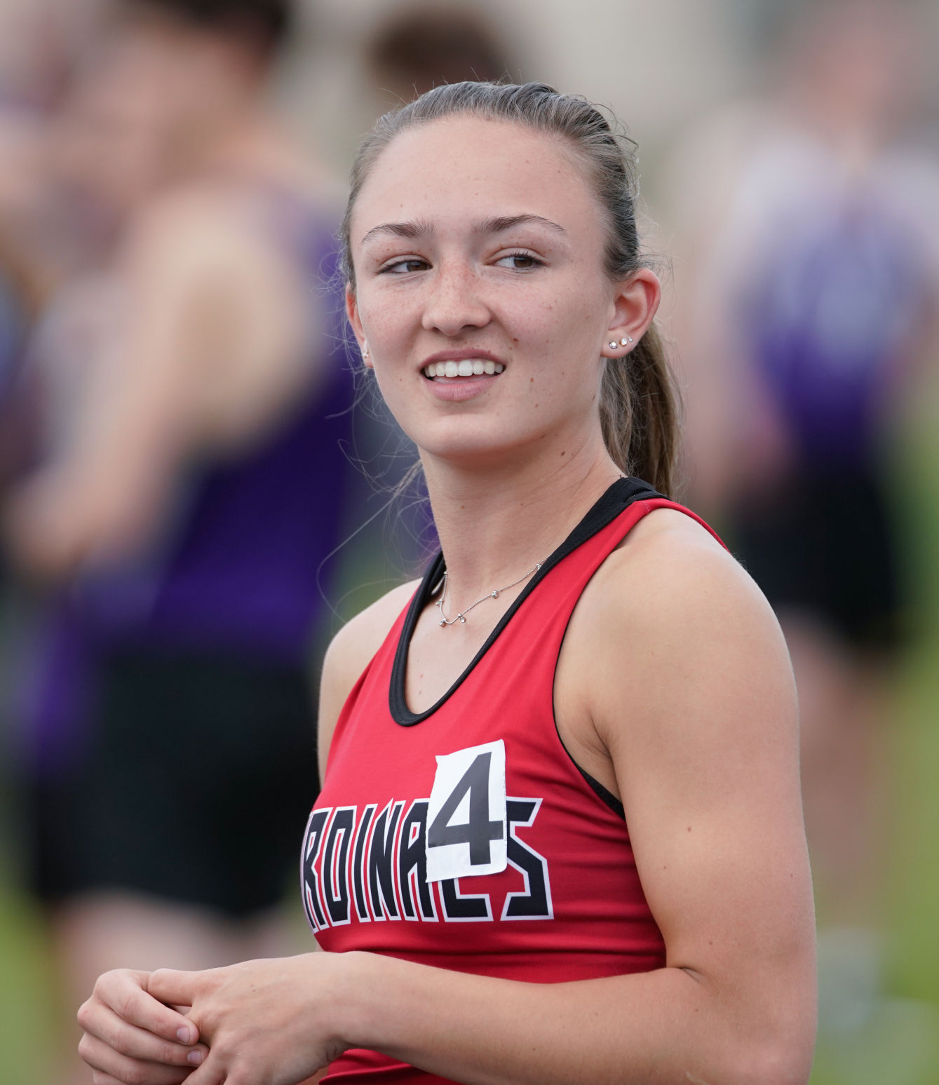 Prep track field Chippewa Falls Sandvig quickly establishes