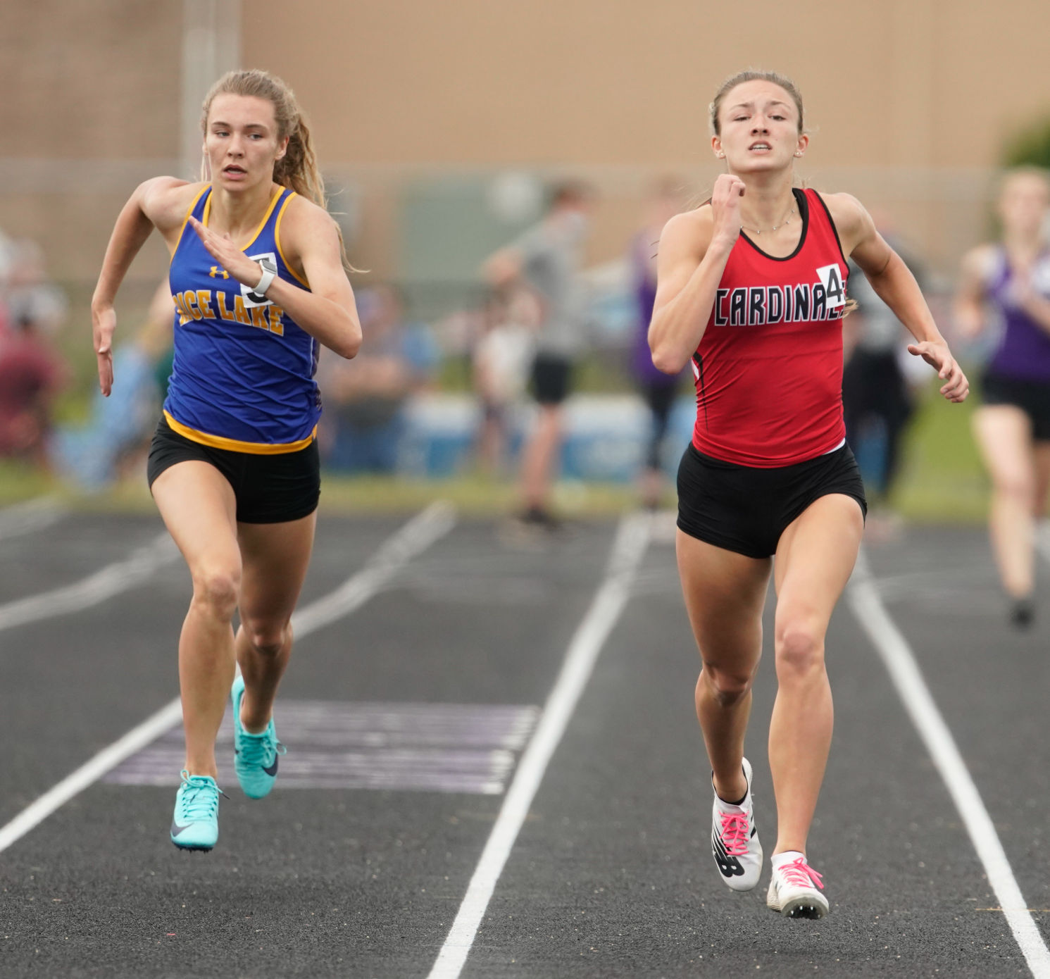 Prep track field Chippewa Falls Sandvig quickly establishes