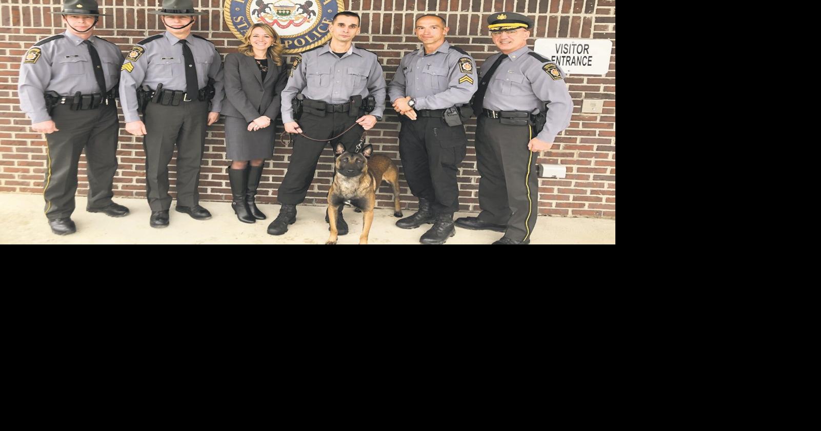 PSP — Troop D — Kittanning brings K9 team on board Frontpage