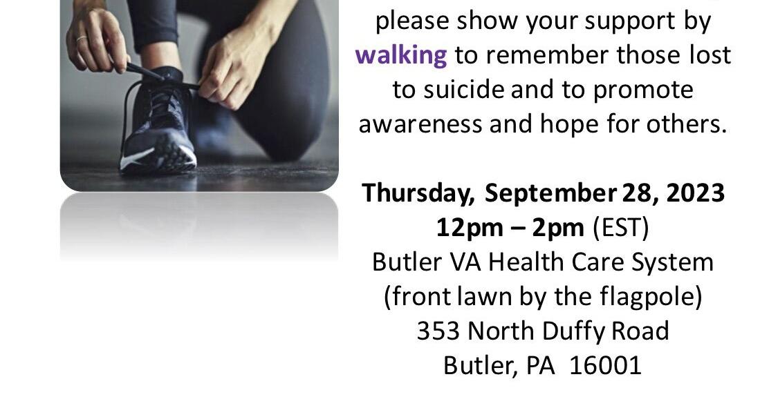 This Suicide Prevention Month the Butler VA offers veterans support ...