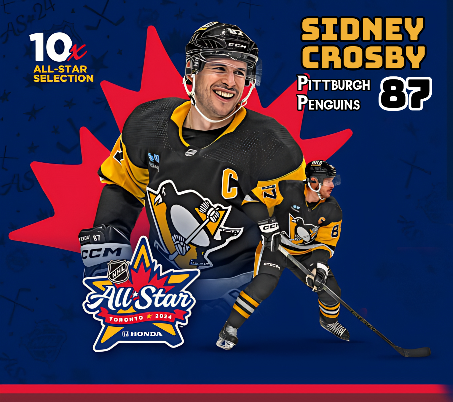 Pittsburgh Penguins' Sidney Crosby Named NHL All-Star | | Leadertimes.com