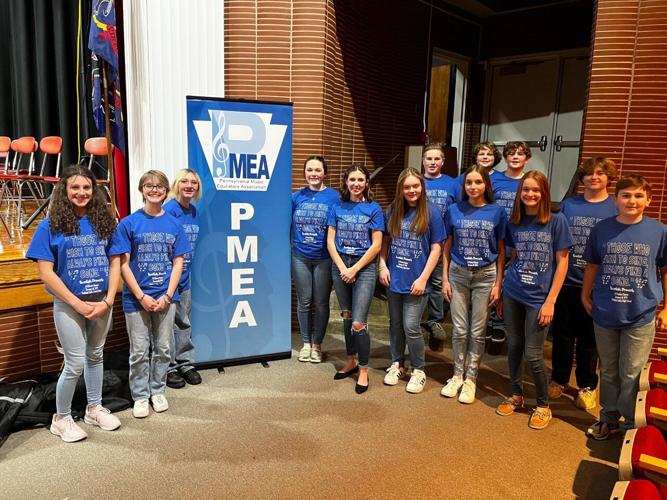 Armstrong High School students sing in PMEA Junior District 3 Chorus