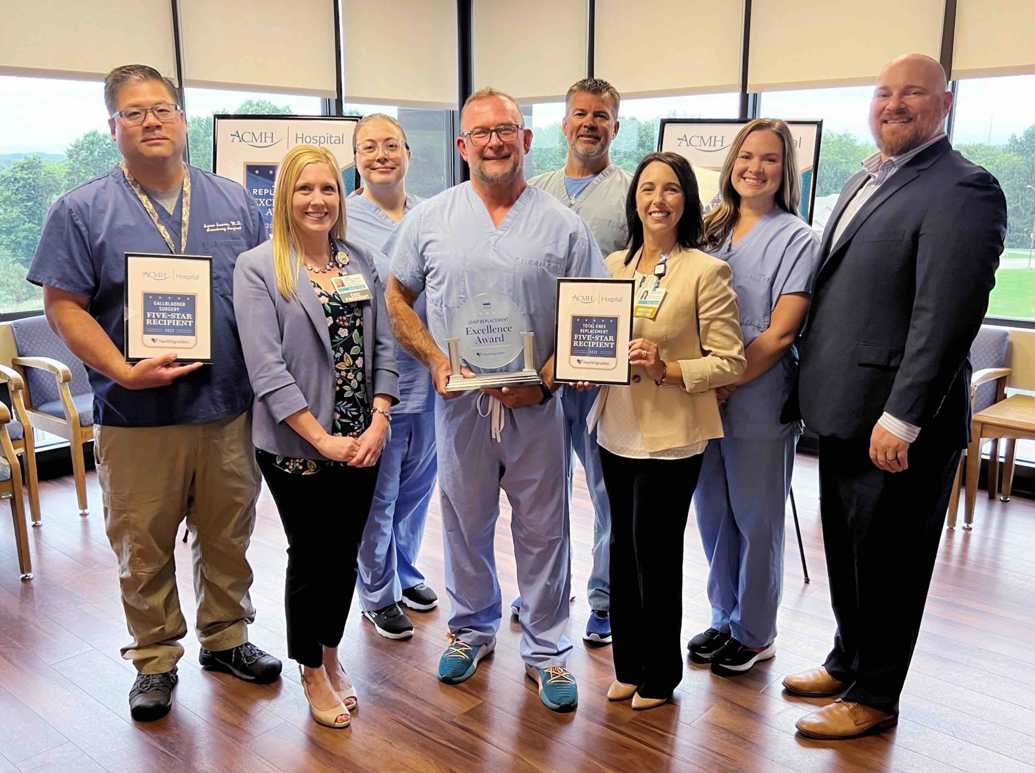 Healthgrades names ACMH Hospital a 2023 Joint Replacement Excellence