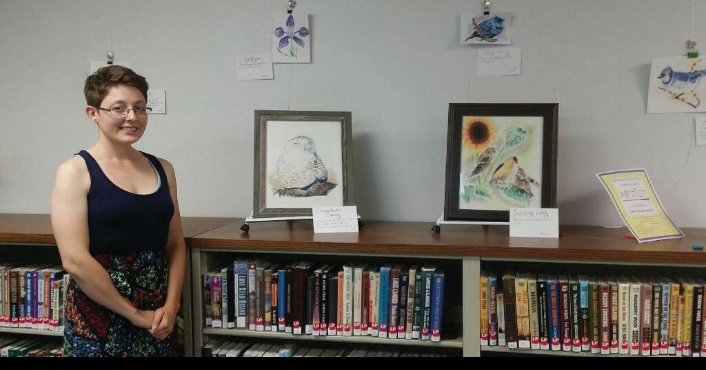 Kittanning Public Library artist of the month Frontpage