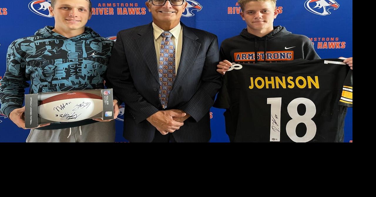 Armstrong Football Players Ian Olsen and Jaydon Oliver Recognized by