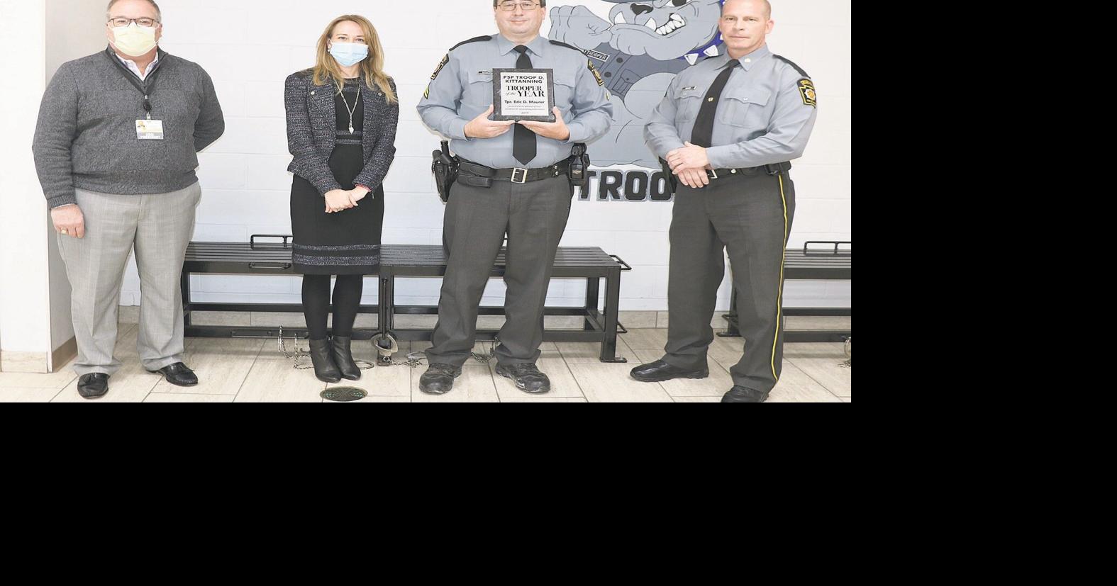 PSP Kittanning Barracks 2019 Trooper of the Year is named Frontpage