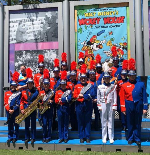 AHS band performs at Disney s Magic Kingdom News leadertimes com