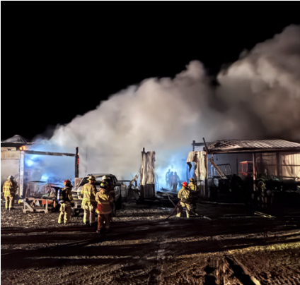 Structure fire fought near Rural Valley | News | leadertimes.com