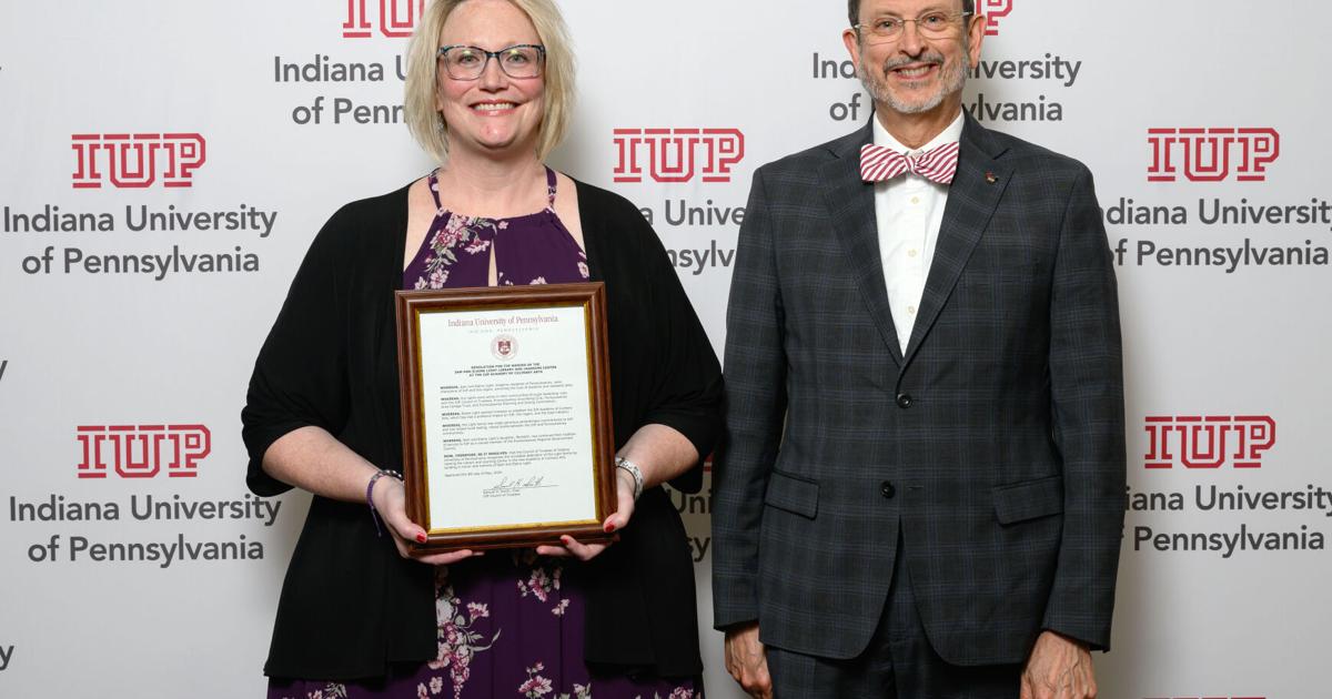 IUP Council of Trustees honor couple with naming of campus facility ...