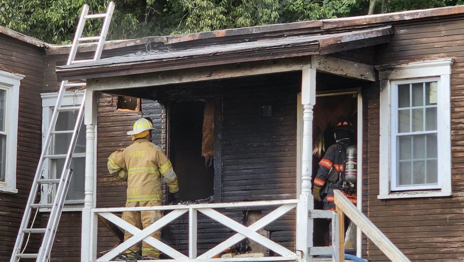 Fire crews battle blaze that damages house on North Vandergrift News leadertimes