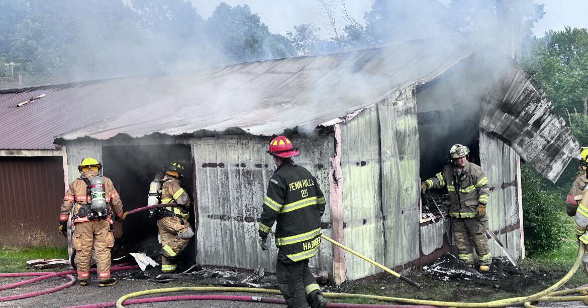 Crews respond to fully involved trailer fire in East Franklin Township ...
