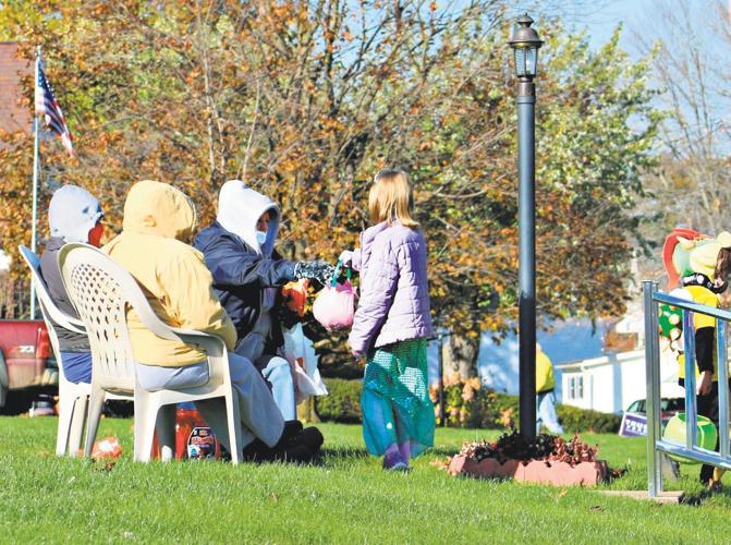 Trick or Treat scenes from West Kittanning News