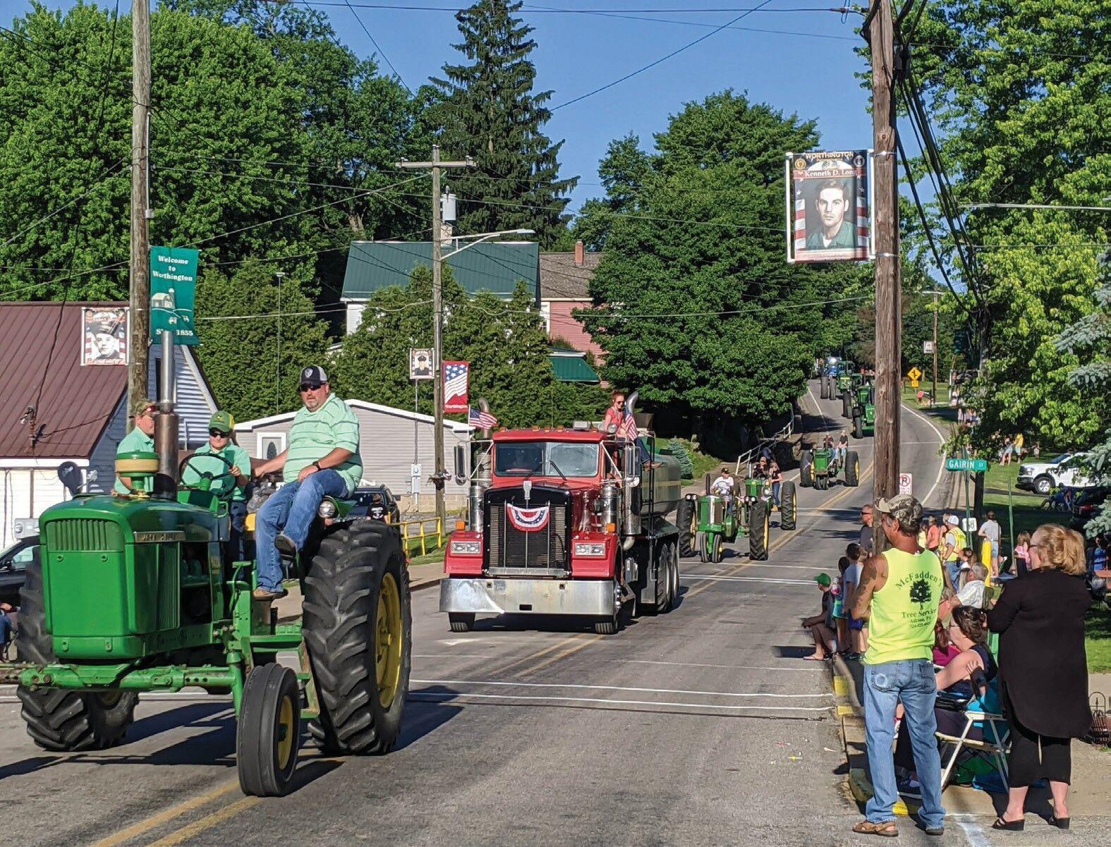 WorthingtonWest Franklin VFD Carnival kicks off with farm and tractor