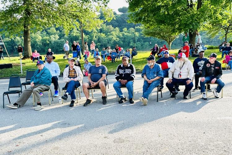 BANNERWORTHY OCCASION — Flag Day is commemorated by Kittanning Elks