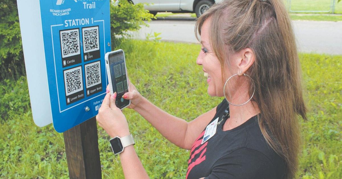Rgs Sign RGS YMCA’s QR signs give trail a modern ‘fun factor’ | Front-page ...