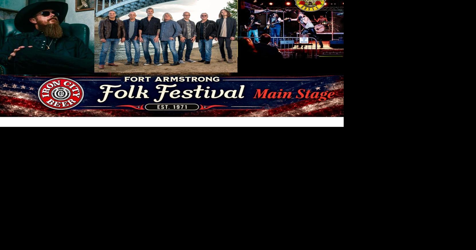 55th Fort Armstrong Folk Festival starts today