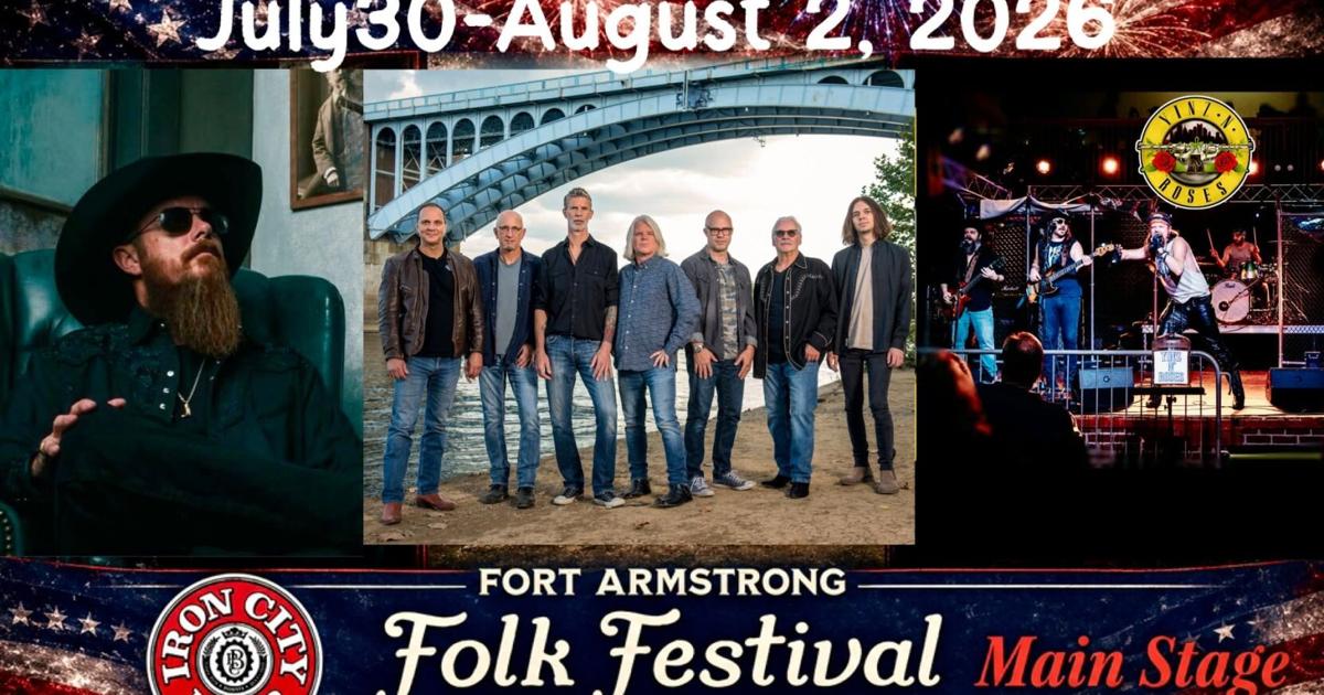 55th Fort Armstrong Folk Festival starts today