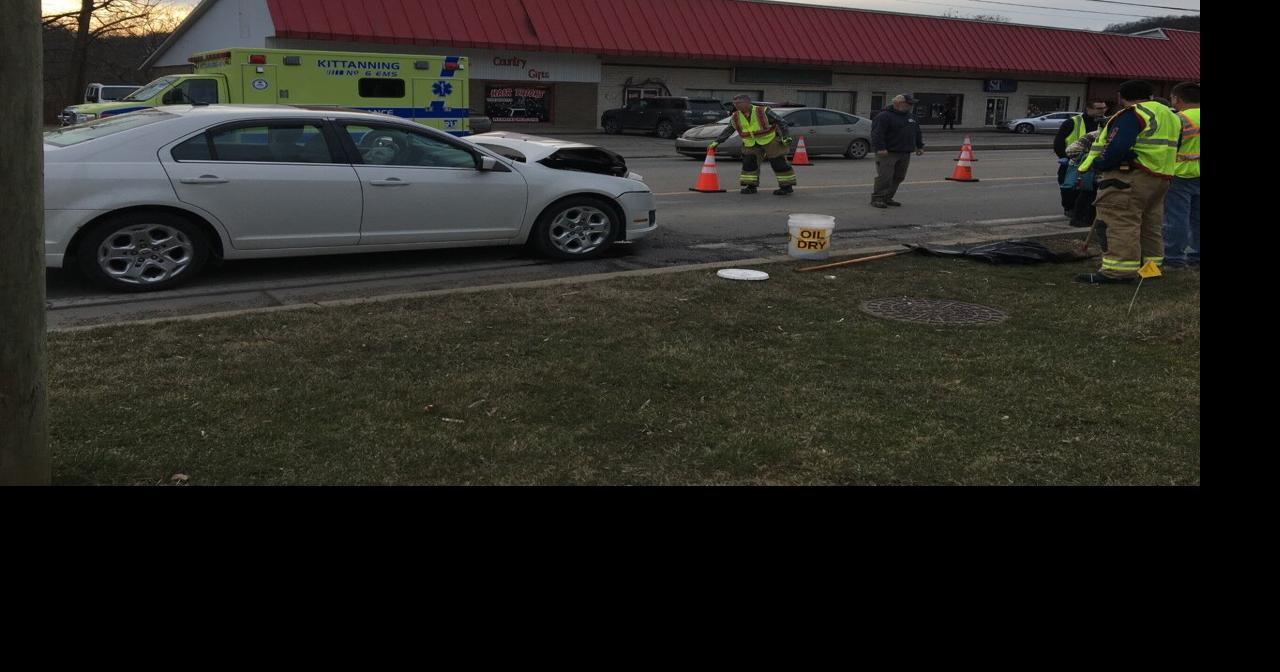Two drivers receive minor injuries in West Kittanning crash News