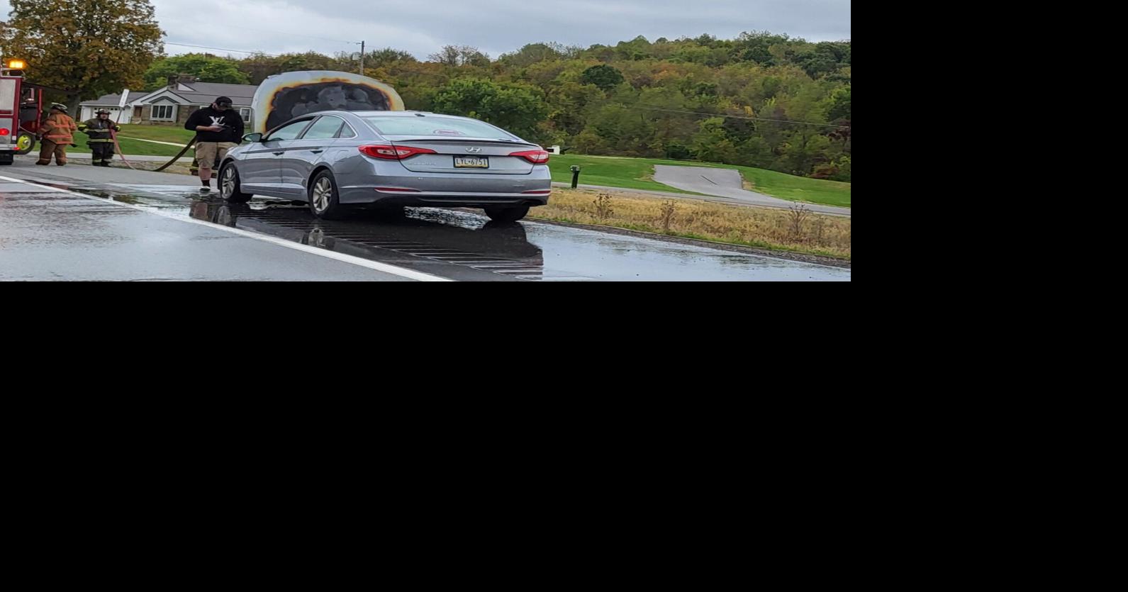 Car fire fought on 422 East | News | leadertimes.com