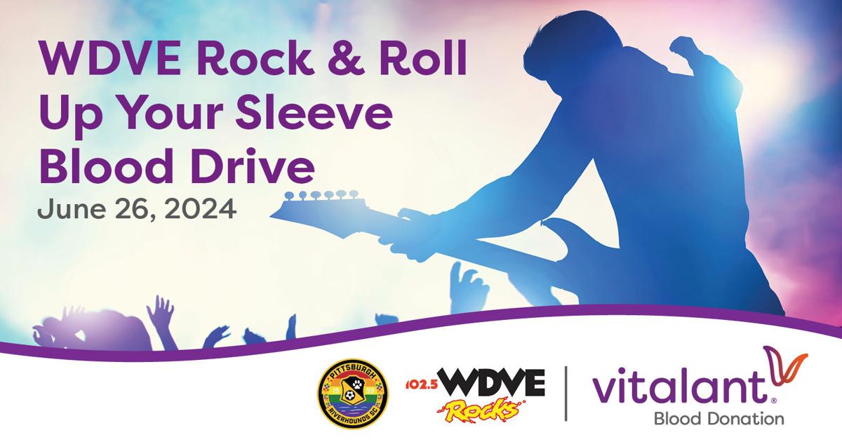 Rock & Roll-Up Your Sleeves: Vitalant and WDVE team up for 24th annual ...