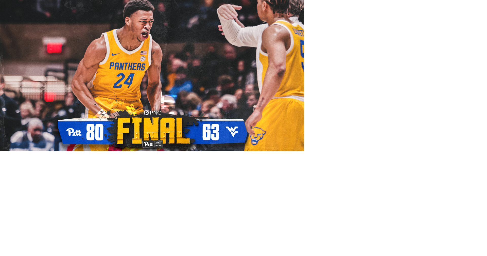 Pitt shoots its way past rival WVU in