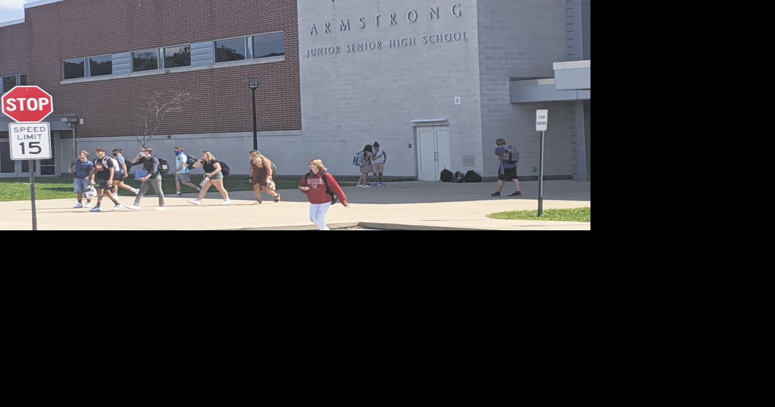 Armstrong JuniorSenior High School completes first day of school