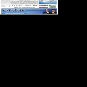 Page A1 | e-Edition | leadertimes.com