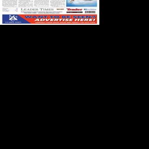 Page A1 | e-Edition | leadertimes.com