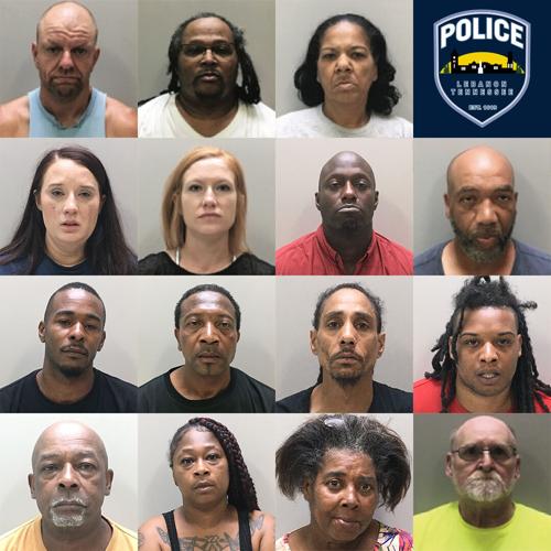 LPD 15 arrests collage