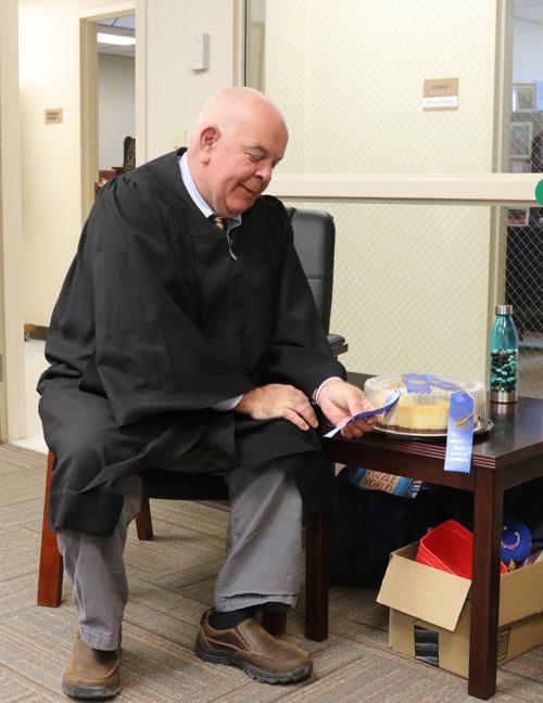 Local judge uses baking to unwind