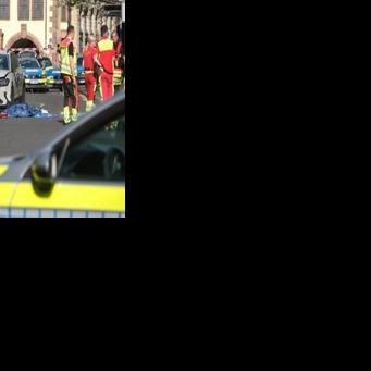 Two dead as car ploughs into crowd in Germany's Leipzig