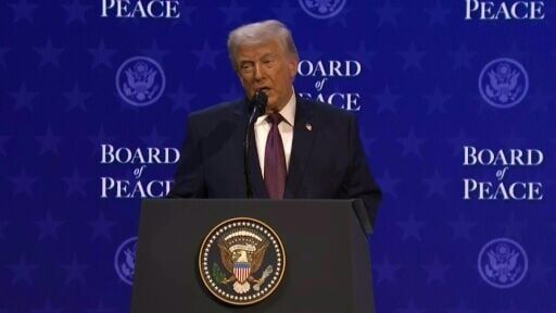 Hamas has to 'give up their weapons', says Trump at peace board launch