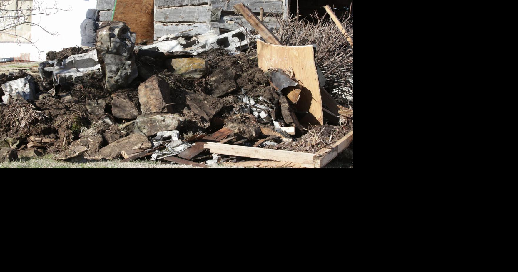 Neddy Jacobs cabin torn down as new park project beings