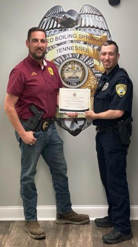 OFFICERS RECOGNIZED 1