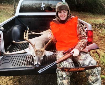 Randolph and first deer