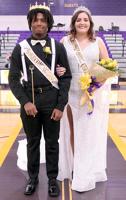 Banks, Dixon crowned during Trousdale County High basketball homecoming