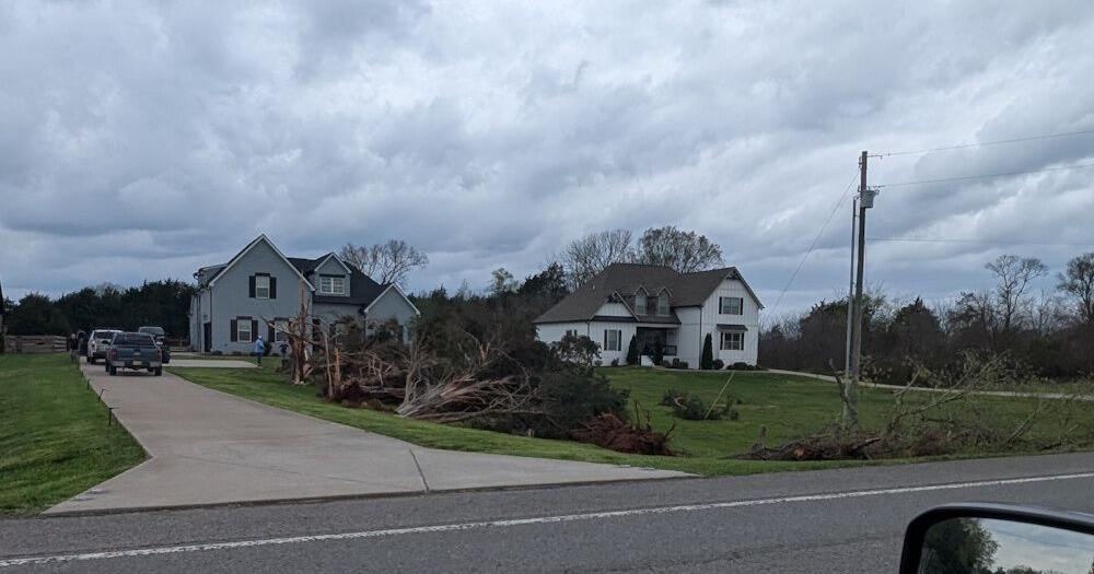Possible tornado downs trees, power lines | Lebanon | lebanondemocrat.com