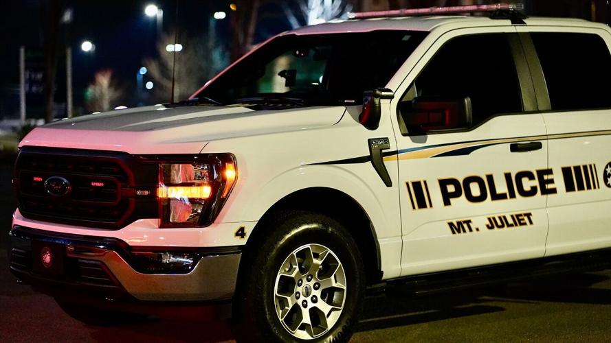 MJPD vehicle at night